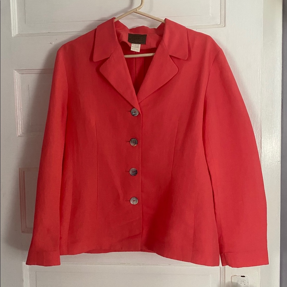 Dianne B New York pink blazer